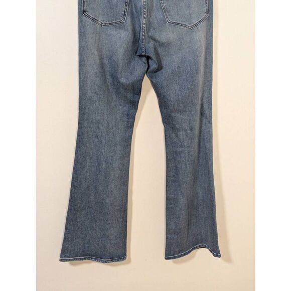 Good American Good Flare Medium Wash Denim Jeans - Size 4/27 - Picture 6 of 7